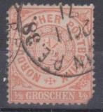 Germania - nord postbezirk, 1869, stampilat (G1)