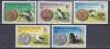 DB1 Fauna Pesti Pasari Moneda Noua 1974 Ins. Falkland 5 v. MNH, Nestampilat