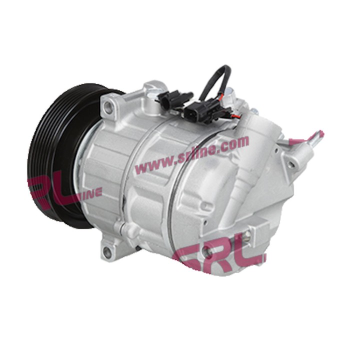 Compresor aer conditionat Volvo S60/V60, 2010-2019, motorizare 3.0 R6T, 224kw/242kw/258kw, benzina, rola curea 130 mm, 6 caneluri, tip Zexel: DCS17E