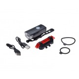 Set far + Stop 300lumeni, rezistent la apa Cod:AWR1211