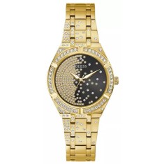 Ceas de Dama Guess Auriu AfterGlow &ndash; Rafinat in Auriu si Cristale Stralucitoare