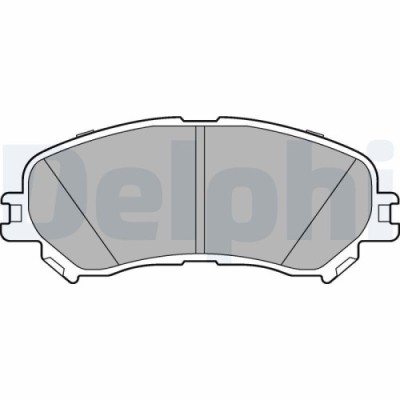 Set placute frana fata DELPHI, Renault Espace V, 2015-, Grand Scenic IV 2016-, Megane IV, 2016-, Scenic IV (J9 ), 09.2016-, Talisman, 2015-, Fata; pu foto