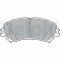 Set placute frana fata DELPHI, Renault Espace V, 2015-, Grand Scenic IV 2016-, Megane IV, 2016-, Scenic IV (J9 ), 09.2016-, Talisman, 2015-, Fata; pu