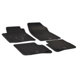 Cumpara ieftin Set covorase auto cauciuc Umbrella Toyota Yaris (1999-2005) Negru Complet Fata Spate