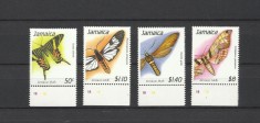 JAMAICA 1991 FAUNA FLUTURI foto