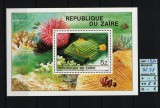 Africa, Congo / Zair, 1980 | Peşti exotici, faună marină | Coliţă - MNH | aph