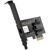 Placa de retea 2.5 Gbps GbE 2500 Mbps RJ45 Intel I225-V, PCI-E, Intern