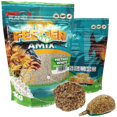 Nada SENZOR Top Method Feeder Amix Editie Limitata White, Tigernuts &amp;amp; Birdfood, 1kg foto