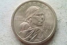 MONEDA 1 DOLLAR 2007-AMERICA foto