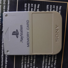 play station 1 memory card