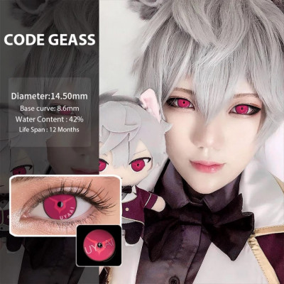 Lentile de contact colorate code geass anime cosplay diverse modele foto