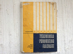 tehnologia produselor fainoase moldoveanu manual liceu specialitate anul V RSR foto