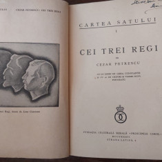 Cartea Satului, Cei Trei Regi, Cezar Petrescu, Fundatia Principele Carol,184 pag