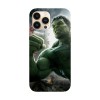 Husa compatibila cu Apple iPhone 14 Plus model Hulk smash, Silicon, TPU, Viceversa, Transparent, Carcasa