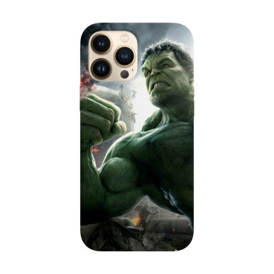 Husa compatibila cu Apple iPhone 14 model Hulk smash, Silicon, TPU, Viceversa foto
