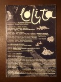 Caiet program/ afiș Lolita - după scenariul de film al lui Vladimir Nabokov; regie Cătălina Buzoianu
