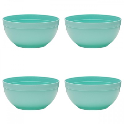 Set boluri, 4 piese, 2.5 l, Plastic, Verde Marin foto