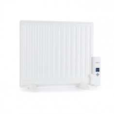 OneConcept Wallander, radiator pe ulei, 600 W, termostat, incalzitor de ulei, ultra-plat, alb foto