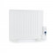 OneConcept Wallander, radiator pe ulei, 600 W, termostat, incalzitor de ulei, ultra-plat, alb