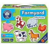 Cumpara ieftin Set 6 puzzle Ferma (2 piese) FARMYARD, orchard toys