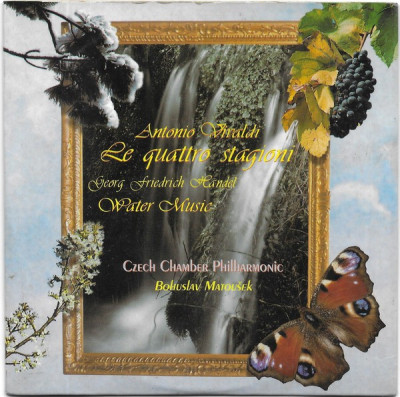 CD Antonio Vivaldi / Georg Friedrich H&amp;auml;ndel, Orchestra Ceha, muzica clasica foto