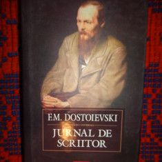 Jurnal de scriitor - Dostoievski editura polirom,an 2008 ,cartonata