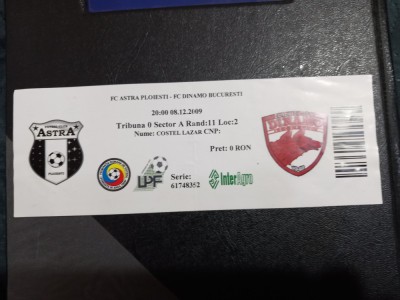 Bilet Astra Ploiesti - Dinamo foto