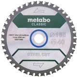 Metabo 628273000 - Panza fierastrau circular panouri sandwich 165x20x1.6 mm 40 dinti
