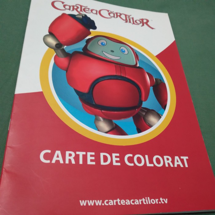 CARTEA CARTILOR -CARTE DE COLORAT /FORMAT MARE