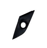 Grila bara protectie, spoiler Mazda Cx-3 (Dk), 2019-, montare fata, stanga, cu gaura lampa de ceata, RapidAuto