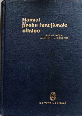 MANUAL DE PROBE FUNCTIONALE CLINICE-A. GITTER, L. HEILMEYER-279387 foto