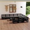 VidaXL Set mobilier de grădină, 11 piese, lemn masiv de pin 3076003