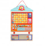 Joc montessori tip calendar magnetic cu Recompense pentru copii - JH-109