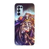 Husa compatibila cu Oppo A72 model Ainz Ooal Gown and Albedo Overlord, Silicon, TPU, Viceversa, Transparent, Carcasa