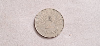 2 dinari 2001 macedonia foto
