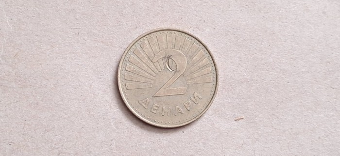 2 dinari 2001 macedonia