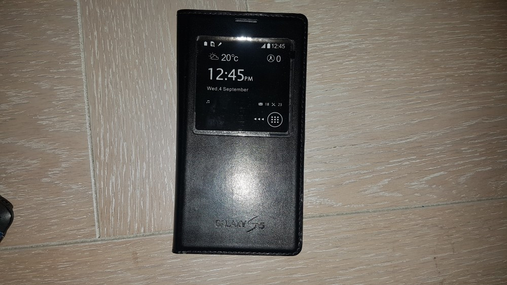 Husa Flip S-view Samsung Galaxy S5 S5 Neo Black Livrare gratuita!, Piele  Ecologica | Okazii.ro