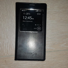 Husa Flip S-view Samsung Galaxy S5 S5 Neo Black Livrare gratuita!