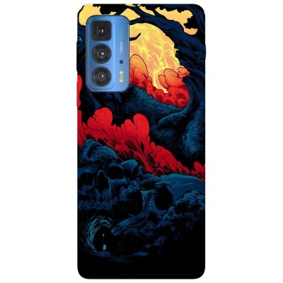 Husa compatibila cu Motorola G20 model Death forest, Silicon, TPU, Viceversa foto