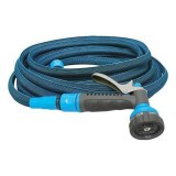 Furtun extensibil cu pistol de stropit, 1/2&quot;, 15-30 m, Aquacraft