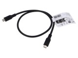 Cablu USB 3.2 USB C Goobay 0,5m negru 10Gbps