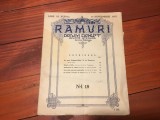 Revista Ramuri Drum Drept anul XVII nr 18 / 15 septembrie 1923 !