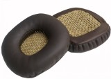 Set 2 bureti TXE pentru casti Marshall Major, Major II 2, On-Ear, Maro, Piele ecologica, spuma cu memorie