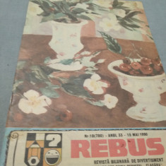 REVISTA REBUS FLACARA NR.10/ 15 MAI 1990