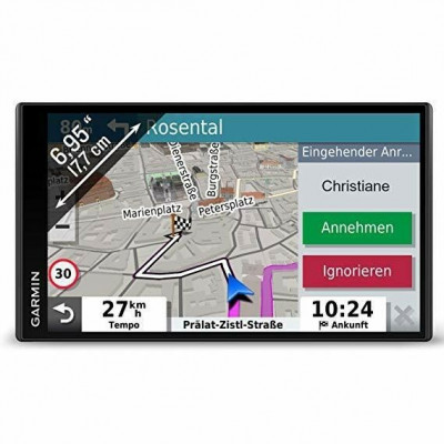 Gps garmin drivesmart 65 6.95 europe 010-02038-12 afi&amp;amp;#351;aj tactil luminos f&amp;amp;#259;r&amp;amp;#259; margini cu o capacitate foto