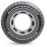 Colac de inot Intex Giant Tyre, model roata de masina, 91 cm - SECOND