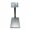 Cantar electronic platforma 700kg, 60x45cm, brat pliabil, inox, LCD, functie TARA, acumulator, garantie 24 luni