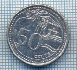 AX 551 MONEDA- SINGAPORE - 50 CENTS -ANUL 2013 -STAREA CARE SE VEDE, Africa