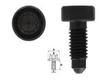 Surub fixare M8 SEAT IBIZA Altea Leon Yeti, VW BEETLE BORA CADDY GOLF PASSAT POLO TIGUAN TOUAREG TOURAN, T5; multe aplicatii; 5 buc/set, multe aplica