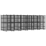 Cumpara ieftin Padoc pentru caini de exterior, 11,06 m&sup2;, otel
